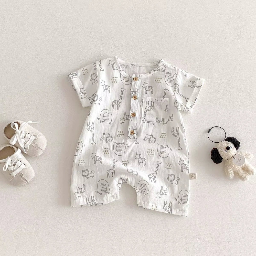 Playpatch – Cartoon Cotton Romper for Babies