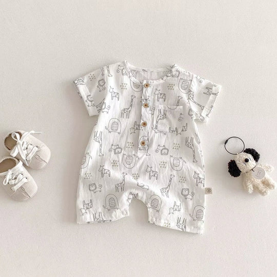 Playpatch – Cartoon Cotton Romper for Babies