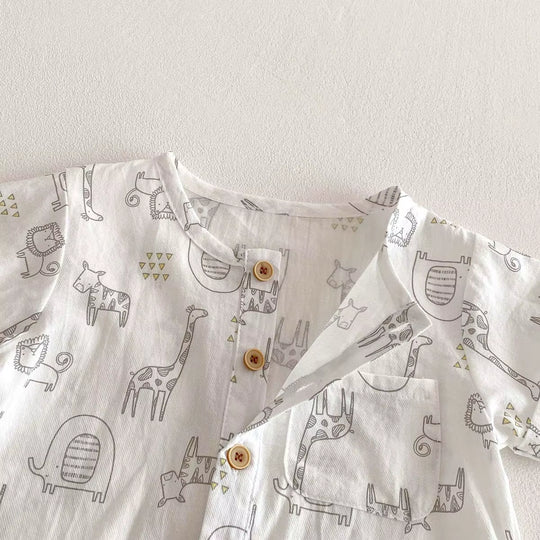 Playpatch – Cartoon Cotton Romper for Babies